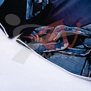 กางเกงมวยขาสั้นต่อสู้สำหรับทุกเพศกางเกง MMA แบบระบายอากาศทนทานน้ำหนักเบาพิมพ์ลายหน้าจอโลโก้ด้านหน้า - Product Image 5