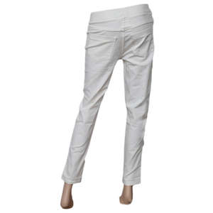 Women's Slim Fit <b>Jeggings</b> Jeans - <b>White</b> - Product Image 2