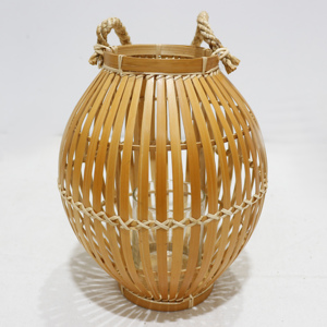 Artex Dong Thap Rattan <b>Lantern</b> <b>Candle</b> <b>Holder</b> Vintage Decorative Hanging Light for Indoor and Outdoor Use - Product Image 6
