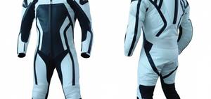 One Piece Motorcycle Leather Racing <b>Suit</b> Track Approved Riding Gear Mens One Piece Leather Motorcycle Racing <b>Suit</b> - Product Image 4