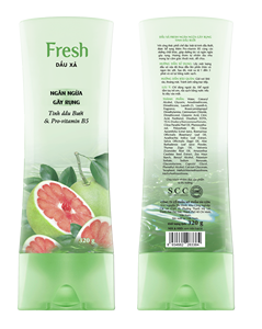 Champú para el Cabello de Marca Privada para Mujer, Champú Fresco Anticaspa de 180 g, Champú para el Crecimiento del Cabello con Vitamina B5 y Aceite Esencial de Pomelo - Product Image 5