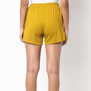 Short à séchage rapide de haute qualité pour femmes sur mesure nouveau Style couleur unie respirant fermeture à cordon décontracté fabriqué au Pakistan - Product Image 3