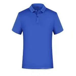 Camiseta de Verano 2025 para Hombre, Tejido de Punto Sólido, 100% Algodón, Informal, Manga Corta, Transpirable, Deportiva, con Cuello Camisero - Product Image 1