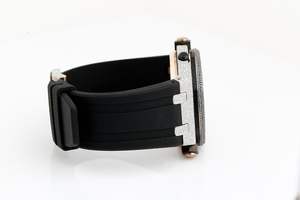 Reloj de lujo de acero inoxidable con diamantes de moissanita VVS reales Estilo hip hop Reloj helado para hombres y mujeres - Product Image 5