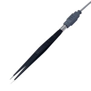 Gran oferta, pinzas bipolares de plástico de acero inoxidable de alta temperatura, instrumentos quirúrgicos curvos rectos sin palo eléctricos, excelente - Product Image 5