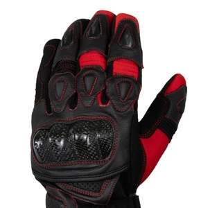 High Protection Hard Knuckle Motorbike Racing Long Leather <b>Gloves</b> Motorbike <b>Gloves</b> - Product Image 4