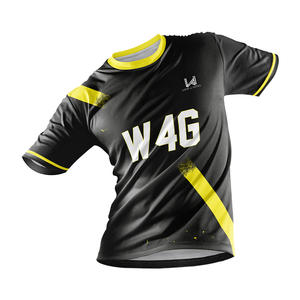 Nouveaux maillots de football personnalisés pour hommes 2026, sublimés, 100% polyester, tissu personnalisé, respirant, respectueux de l'environnement - Product Image 4