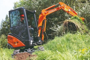Miniexcavadora Original Hitachi ZX17U-5N, Excavadora Hidráulica Compacta de Orugas de 1.7T, Fácil Operación para Trabajos de Construcción Agrícola, OEM Global - Product Image 5