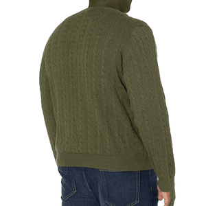OEM Chandails ras du cou classiques 100% coton de haute qualité pour hommes Pull à manches longues pour l'automne Hiver Caractéristique respirante - Product Image 2