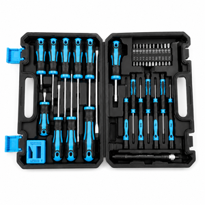 43-Piece DIY Multi-Purpose <b>Screwdriver</b> Set Precision <b>Screwdrivers</b> 25 Interchangeable Bits Flexible Extension Shaft Anti-Slip - Product Image 1