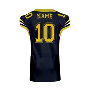 Maillot personnalisé Nom et numéro de l'équipe Maillot de sport imprimé par transfert de chaleur Maillot de football américain par sublimation - Product Image 2