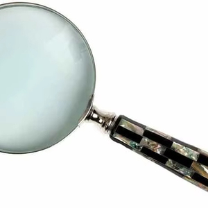 Cổ điển cầm tay Kính lúp để đọc bản đồ kiểm tra Câu Đố số lượng lớn Mua kính lúp Ấn Độ - Product Image 1