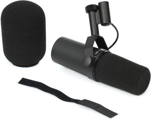 Microphone dynamique Shures SM7B de qualité supérieure avec bras articulé et kit de casque - Product Image 3