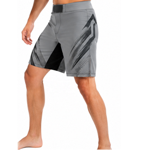Good Quality Men's MMA <b>Grappling</b> <b>Shorts</b> with Custom Logo Printing 100% Polyester Digital Print for Training - Product Image 5