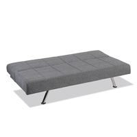 Sofá Cama Convertible de 2 Plazas, Diseño Moderno Europeo, Elegante, Mueble Modular para Sala de Estar y Dormitorio