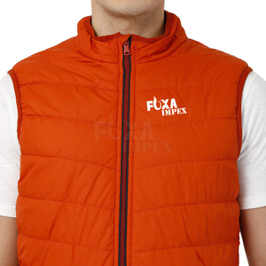 2024 hommes élégant sans manches isolé gilet bouffant matelassé veste d'hiver chaleur maximale confort fabriqué tissu de haute qualité - Product Image 6
