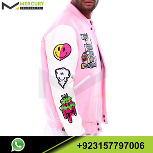 เสื้อแจ็คเก็ต Lettermen,สินค้ามาใหม่เสื้อแจ็คเก็ตผู้ชายทนทานสำหรับฤดูหนาว - Product Image 3