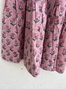 Vestido de algodón con escote corazón para mujer, vestido Midi informal, maxi largo de algodón indio - Product Image 2