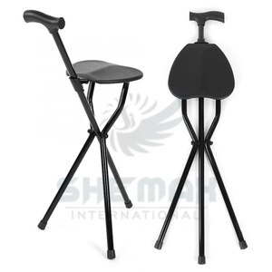 Fuerte palo de asiento con marco ligero, asiento plegable y fácil manejo, perfecto para ciclistas y excursionistas al aire libre. - Product Image 1