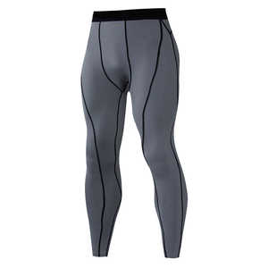 Leggings de Compresión para Hombre, Mallas Deportivas para Gimnasio, Pantalones de Entrenamiento, Pantalones de Compresión de una Sola Pierna para Correr - Product Image 2