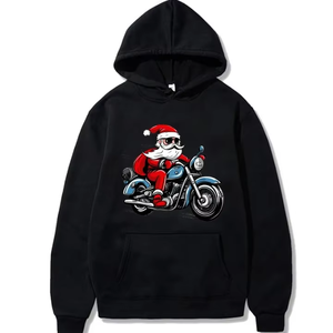 Hot Selling Classic Style Christmas Men's Hoodies Casual Christmas Hoodies Man Customize Breathable Christmas hoodies - Product Image 4