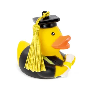 Gadget Promozionali Personalizzati a Forma di Anatra Indaco Graduata, Giocattoli Personalizzabili con le Caratteristiche Desiderate - Product Image 1