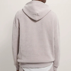 เสื้อฮู้ดดี้ผู้ชายดีไซน์เนอร์ปี 2025 ผ้าฝ้าย 100% คุณภาพสูง ทรงโอเวอร์ไซส์ อุ่นสบาย มีกระเป๋าปักลาย  แบบเรียบง่าย สไตล์สตรีทแวร์ สำหรับฤดูหนาว - Product Image 5