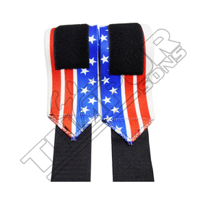 ผ้าพันข้อมือสำหรับยกน้ำหนัก ฟิตเนส ยิม ป้องกันการลื่น ระบายอากาศได้ดี ปรับความยืดหยุ่นได้ สีตามสั่ง รับผลิตแบบ OEM - Product Image 5