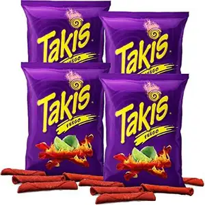 TAKIS ZOMBIE HABANERO & CUCUMBER TORTILLA CRISPS CHIPS