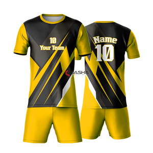 Uniforme de Fútbol Personalizado para Hombre, Jersey de Color Sólido de Primera Calidad, Nuevo Estilo, Último Diseño, OEM al por Mayor para Adultos - Product Image 3