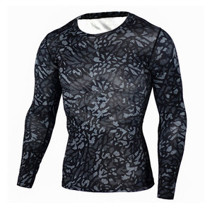Vente directe d'usine Hommes Rash Guard Meilleur prix Bas quantité minimale de commande Manches Longues Hommes Rash Guard - Product Image 1