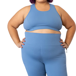 กางเกงขาสั้นโยคะไซส์ใหญ่ เอวสูง ผ้ายืดกระชับ รองรับการออกกำลังกาย ชุดออกกำลังกายสำหรับผู้หญิง - Product Image 3