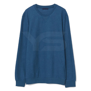 Pull-over décontracté pour hommes 100% coton respirant et anti-rétrécissement prix de gros ODM approvisionnement pour la saison d'hiver - Product Image 1