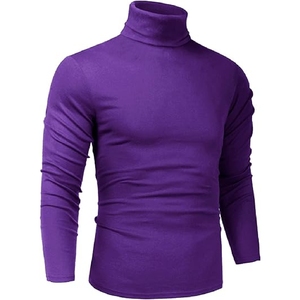 Nouveau Vente en gros d'usine de bonne qualité Pull avec logo personnalisé Pull col polo en tricot Pull à manches longues en polyester pour hommes - Product Image 6