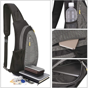 Bolso de Pecho Cruzado de Moda para Hombre, Estilo Nuevo, de Lujo, Vintage, Diseño Nuevo, de Poliéster, con OEM - Product Image 6