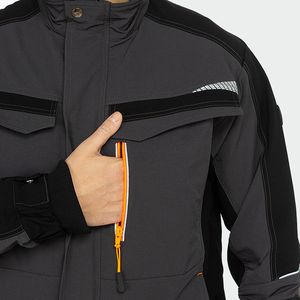 Veste de travail pour mécanicien industriel, uniforme d'hiver de haute qualité, col montant, prix de gros bon marché, tailles personnalisées, couleurs - Product Image 5