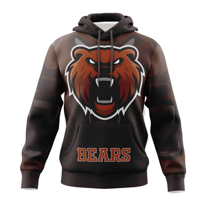 Sudaderas con Capucha Bordadas con Cuentas Personalizadas al por Mayor, Unisex, para Invierno, Sublimación, Impresión por Transferencia de Calor - Product Image 2