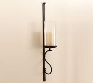 Elegant Iron <b>Candle</b> <b>Sconces</b> Handcrafted <b>Wall</b> Decor <b>For</b> Classic Home Interior Lighting Ambiance Accent Display Style Charm - Product Image 1