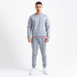 High Quality XL Gym Sports <b>Sweatshirt</b> Jogger Plus Size Winter Season OEM Factory Wholesale Custom Logo Fleece Tracksuit for Men - Product Image 1