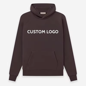 Fabricants de vêtements à capuche de haute qualité Pull en éponge française épais en coton personnalisé Sweat à capuche à épaules tombantes - Product Image 3