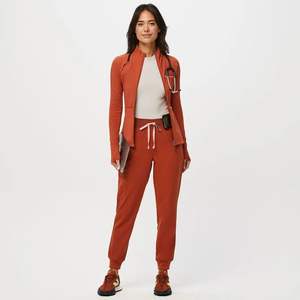 ชุดยูนิฟอร์มแพทย์หญิงระดับพรีเมียม |   ผ้าเนื้อยืดใส่สบาย |   ชุดยูนิฟอร์มพยาบาลและแพทย์ในโรงพยาบาล - Product Image 4