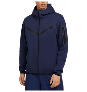 Meilleure vente en ligne de sweat à capuche pour homme en coton mélangé avec fermeture éclair pour l'hiver-coupe-vent de qualité supérieure à bas prix 2025 - Product Image 5