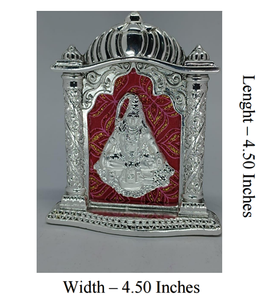 Sculpture artisanale de Radha Krishna idole décorative de couple hindou pour le temple de salon ou le but de cadeau festif - Product Image 3