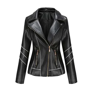 Chaqueta de Cuero para Mujer 2026, Piel de Oveja Genuina, Diseño de Primera Calidad, Ligera, con Logotipo Personalizado, en Oferta - Product Image 3