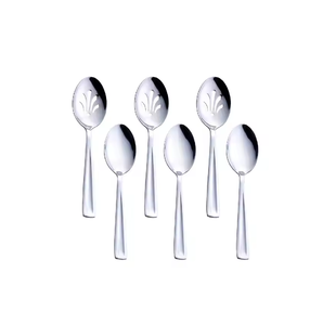 ช้อนเสิร์ฟอาหารเย็นทำจากสเตนเลสสตีลอุปกรณ์ทำอาหารแบบปรับแต่งได้ - Product Image 3