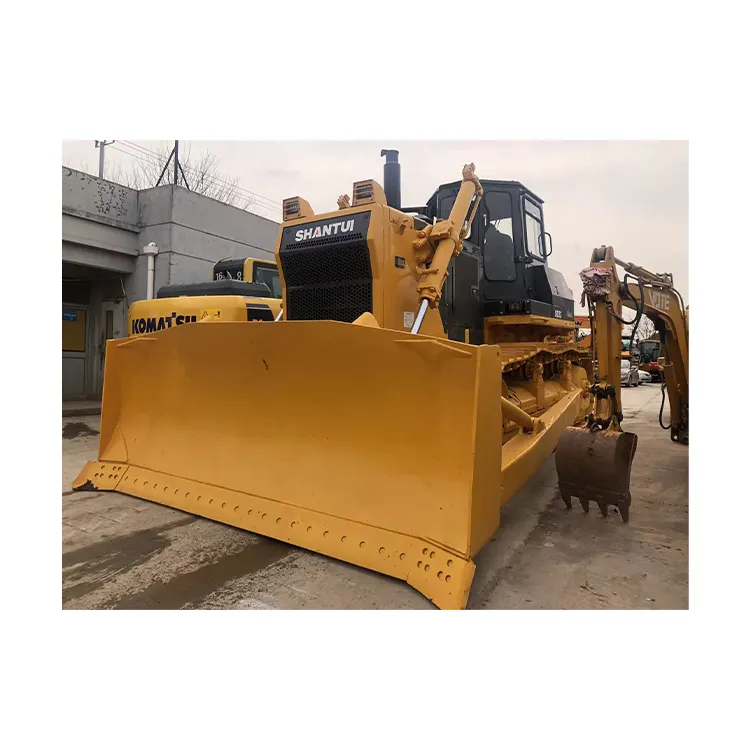 Shantui SD32 32 32 ton Farm Harga idraulico cingolato Bulldozer usato di seconda mano gigante Bulldozer per la vendita