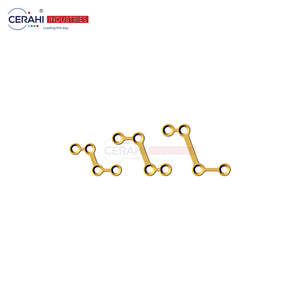 Implantes de Cirugía Ortognática, Placa Doble, Clip Recto, Instrumentos de Cirugía Maxilofacial, Certificación CE Clase II - Product Image 3