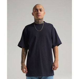 T-shirts en coton surdimensionnés pour hommes coupe ample T-shirt délavé vintage unisexe à manches courtes chemises décontractées hauts T-Shirt coupe ample - Product Image 5