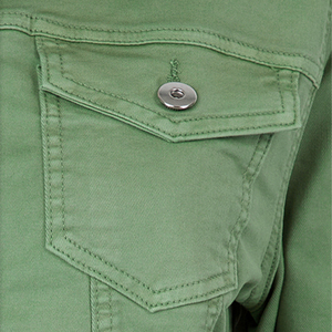 แจ็กเก็ตผ้ายีนส์สำหรับผู้หญิงเสื้อโค้ทแฟชั่นผ้าคอตตอนสีสดใสสำหรับฤดูร้อนใหม่ล่าสุด - Product Image 4