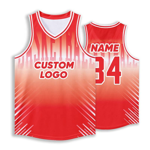 Maillot de basket-ball respirant grande taille personnalisable pour filles Logo brodé personnalisé numéro été printemps ensembles de basket-ball - Product Image 1